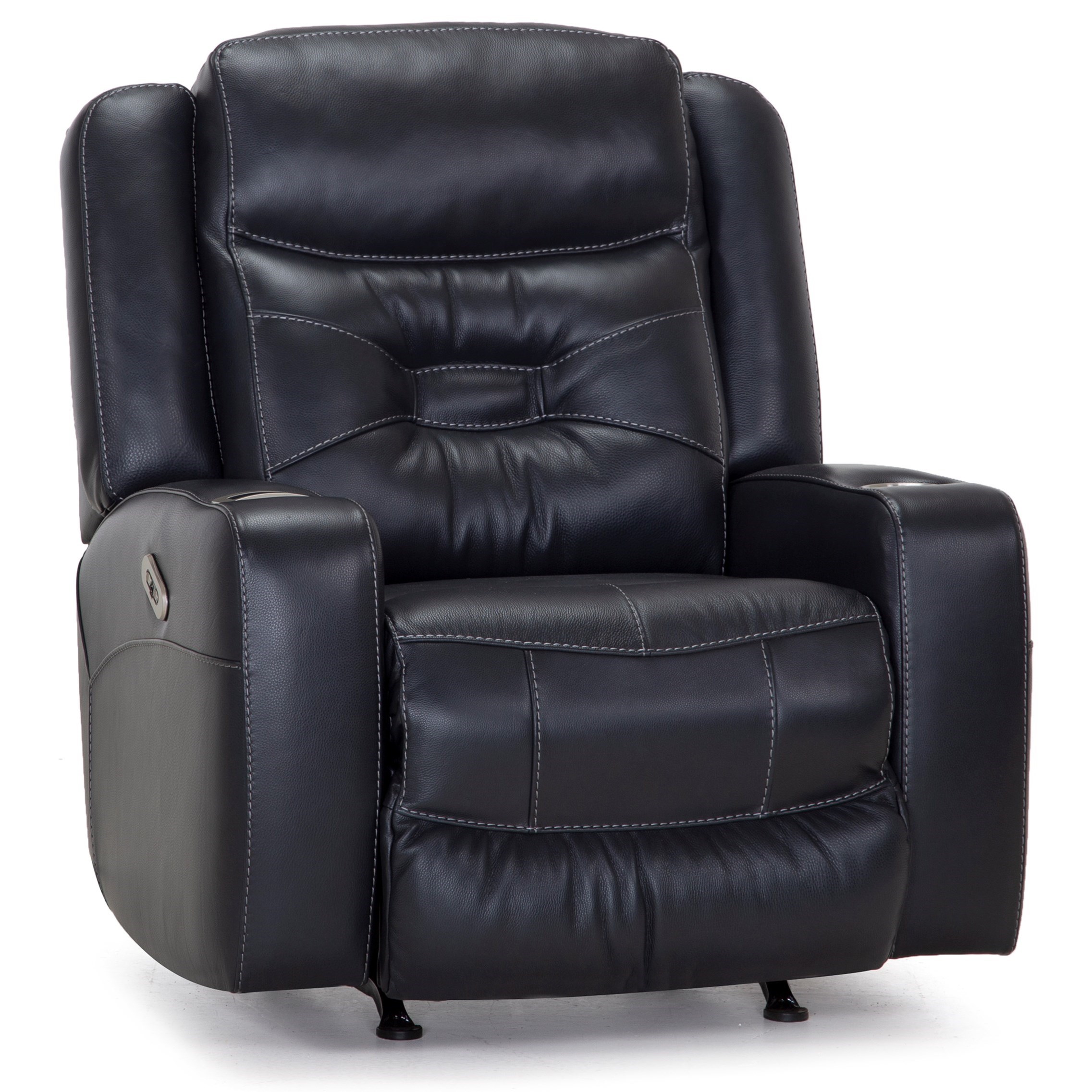 Franklin Huxley 4763 3828 46 Power Rocker Recliner with USB Port